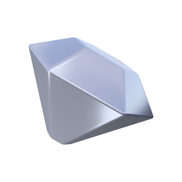 PSD Ícone 3d de diamante