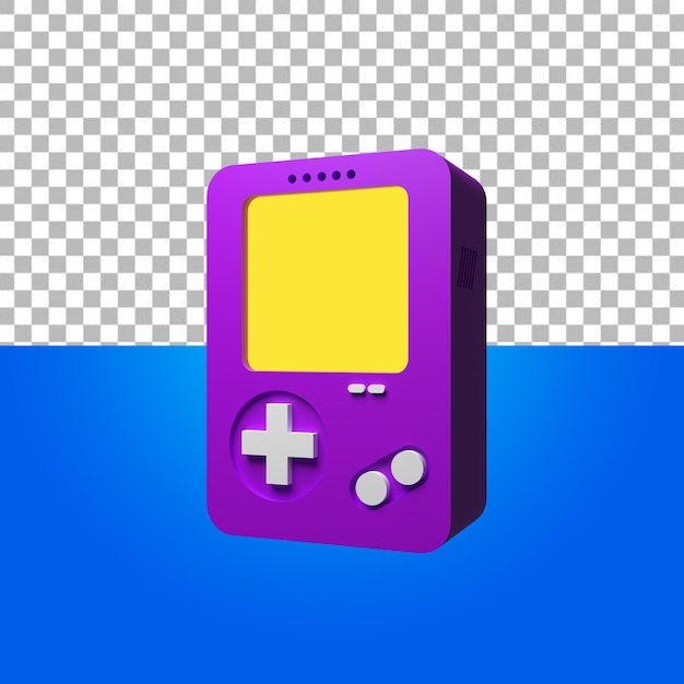 Ícone 3d game boy