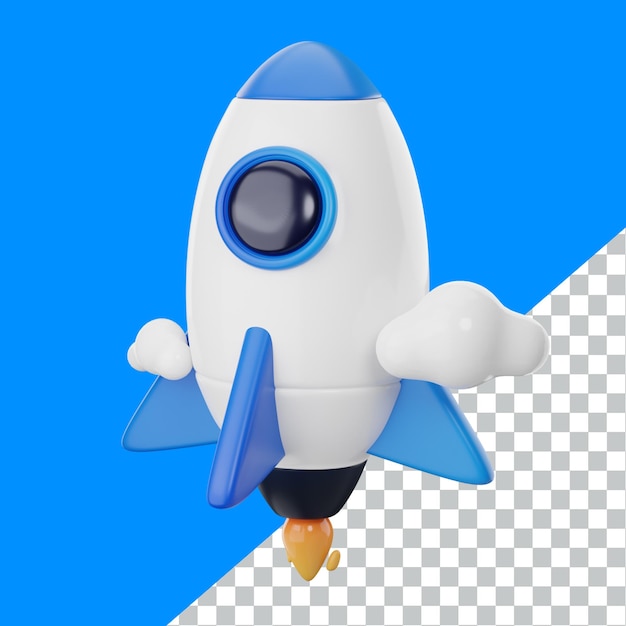 L'icône 3D Marketly SEO Marketing Illustration de la conception de l'icône en 3D
