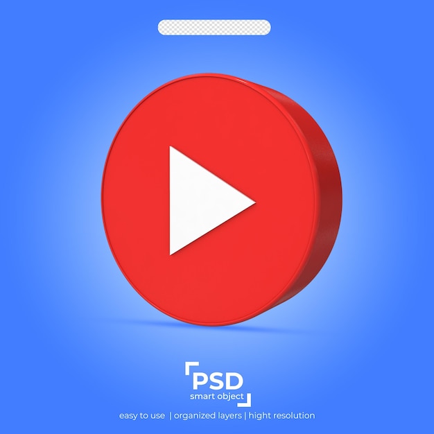 PSD icône 3d meilleur rendu sur fond transparent 37