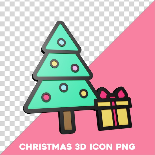 Icône 3d De Noël Png Avec Fond Transparent