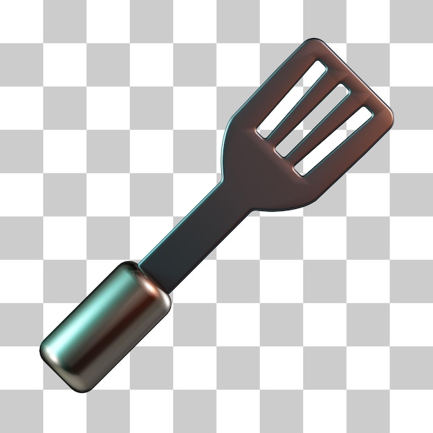 PSD icône 3d de la spatule