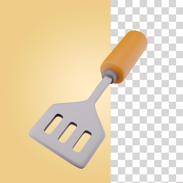 PSD icône 3d de la spatule