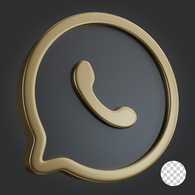 Icône 3d De Whatsapp