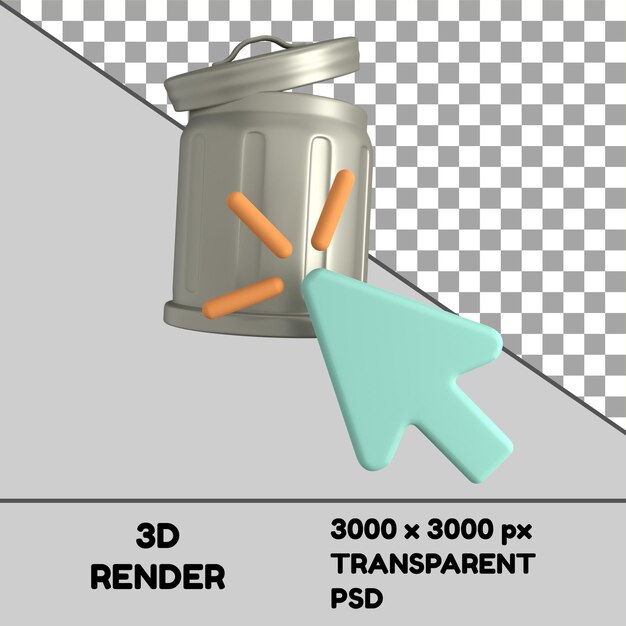 PSD icône 3d