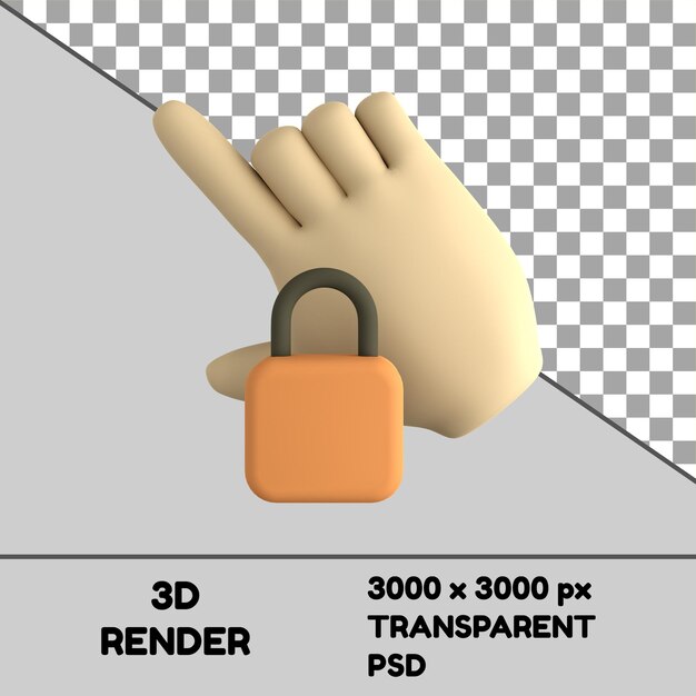 PSD icône 3d