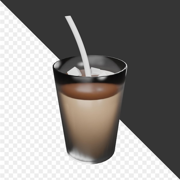 PSD icône de café 3d