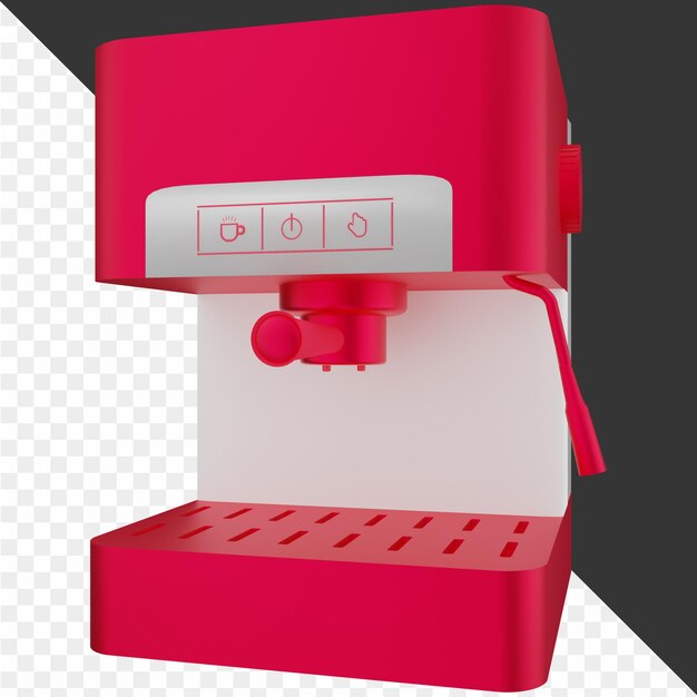 Icône de café en 3D
