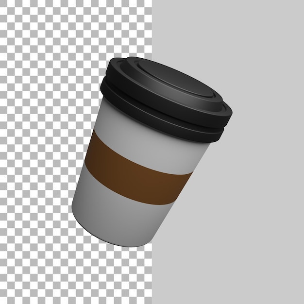 Icône de café Illustration 3D