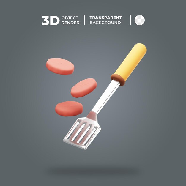 PSD icône de cuisine 3d