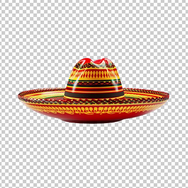 icône culturelle chapeau mexicain