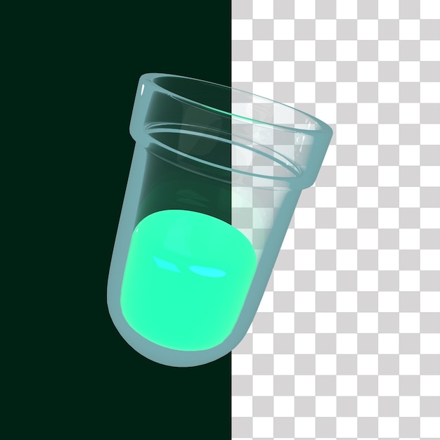 Icône des cuves d'essai 3D