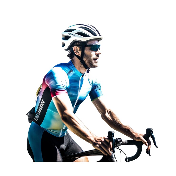 PSD icône de cycliste