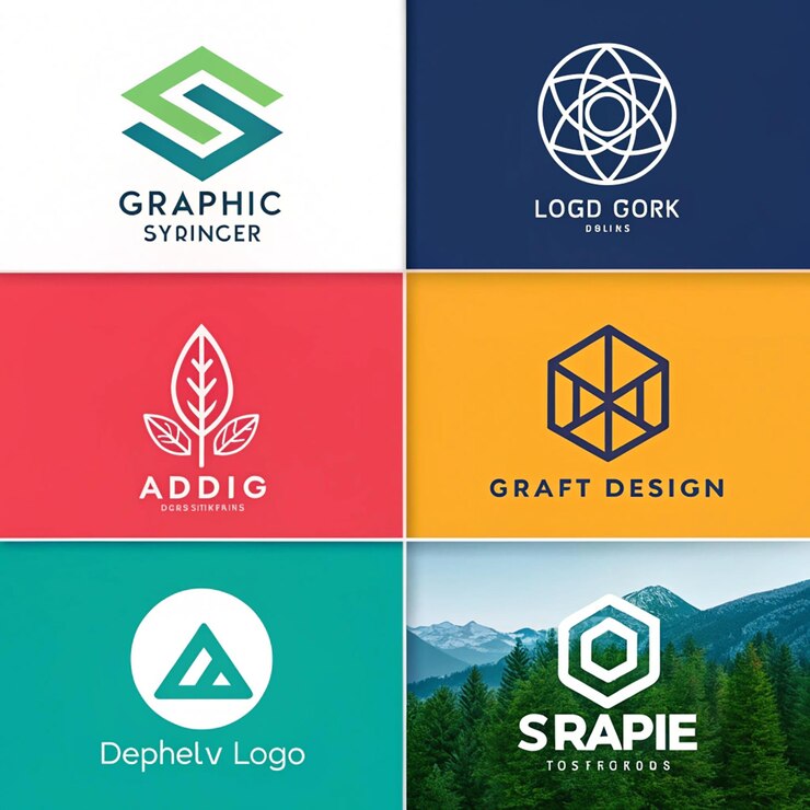 PSD ícone da empresa tais logotipos abstract dot circle icons set halftone logo concept dotted circle isolate
