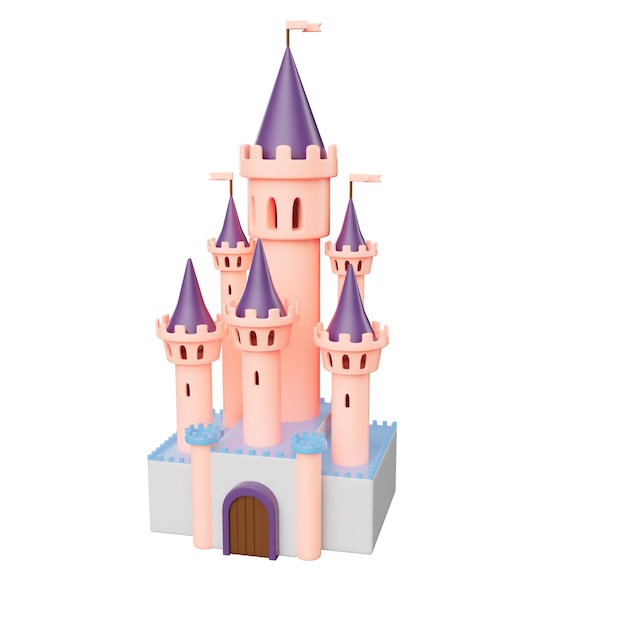Icone da favola illustrazione 3D