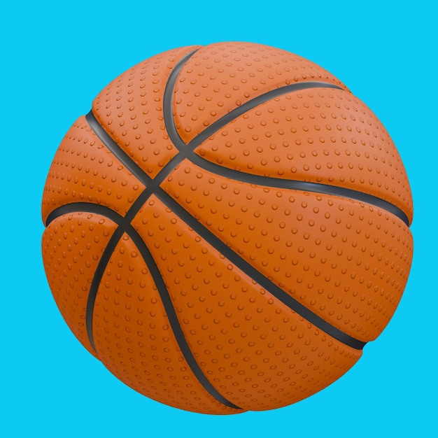 Ícone de basquete 3D