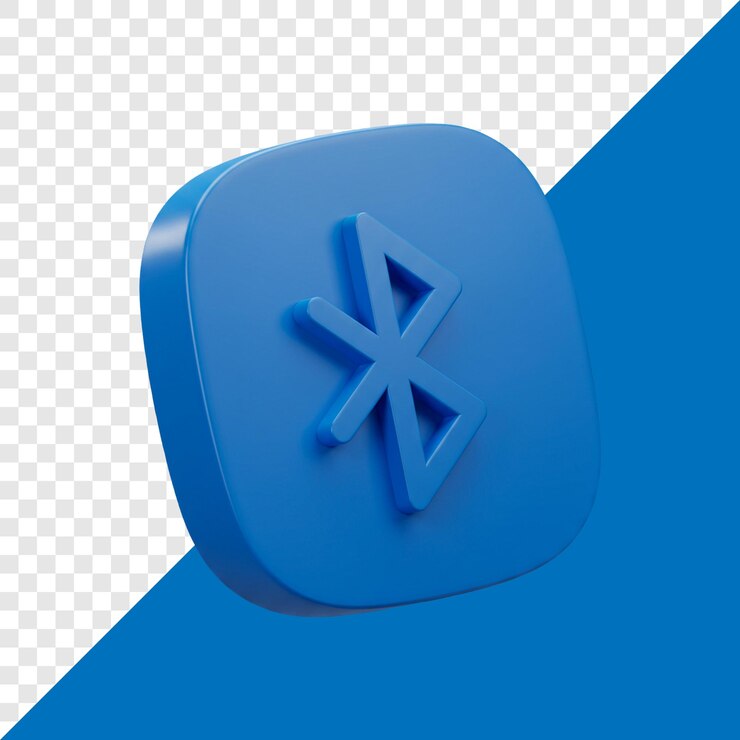 PSD ícone de bluetooth 3d