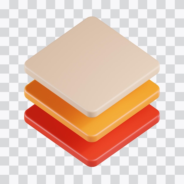 Ícone de Camada 3D