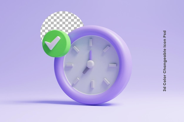 Ícone de conceito de serviço de entrega na hora certa 3d ou produto de entrega na hora certa 3d em sua localização