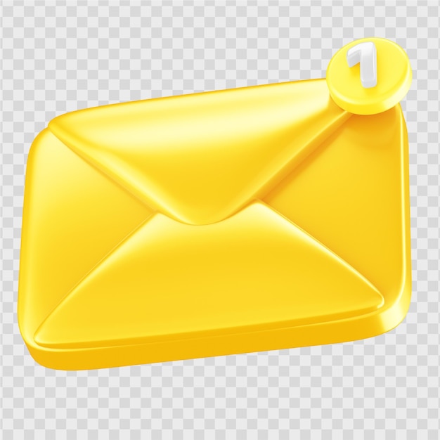 Ícone de e-mail 3d