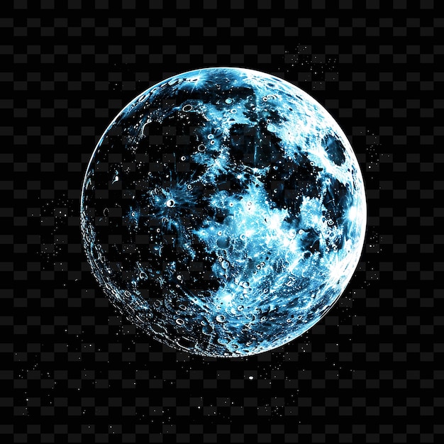PSD Ícone de lua brilhante de cristal com desenho plano ícone wi contorno y2k forma tendência decorativa