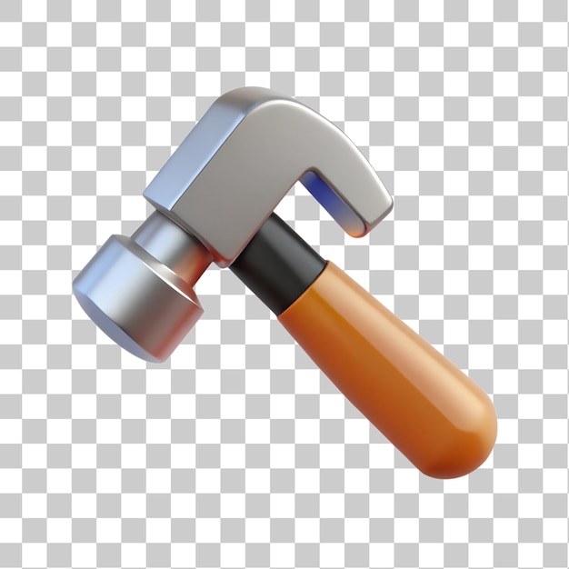Ícone de martelo 3D