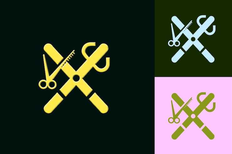 PSD ícone de menos com um esboço de símbolo de menos e uma subtração de desenhos de ícones minimalistas abstratos