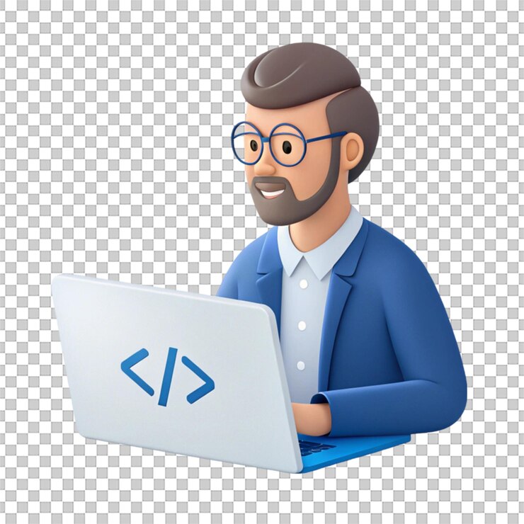 PSD ícone de menu 3d isolado em fundo transparente