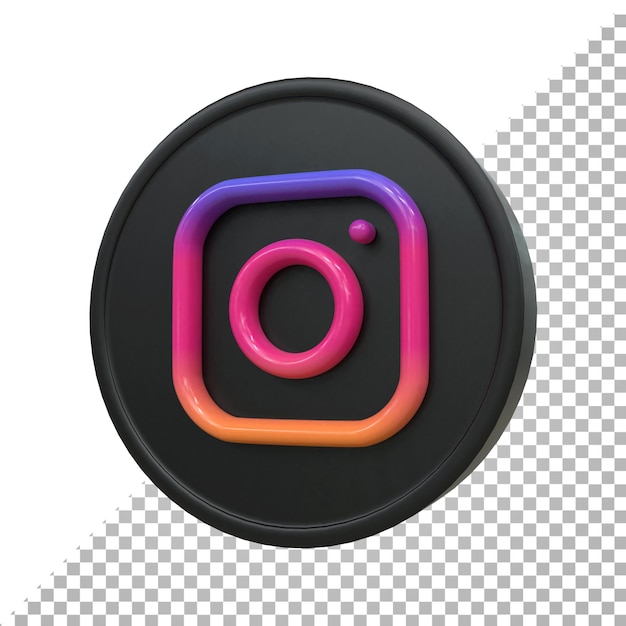 Ícone de mídia social do WhatsApp 3d Conceito de ícone 3d brilhante colorido renderização em 3d para composição