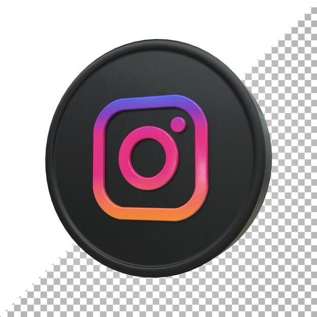 Ícone de mídia social do WhatsApp 3d Conceito de ícone 3d brilhante colorido renderização em 3d para composição