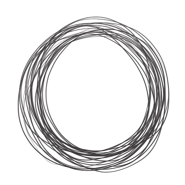 Ícone de símbolo de flecha desenhado à mão para decorar