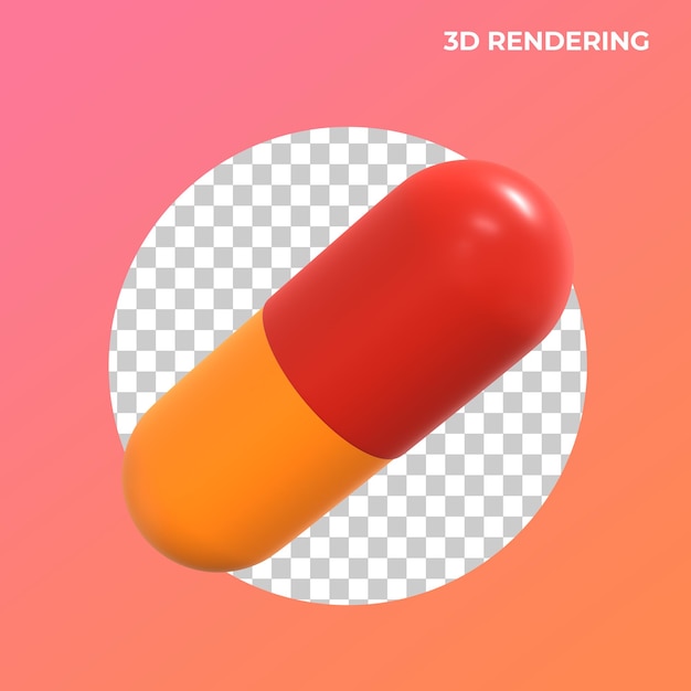 Icône de drogue 3D Psd Premium