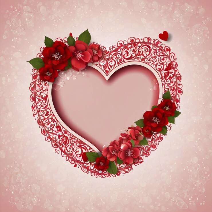 PSD icône du cœur du jour de la saint-valentin