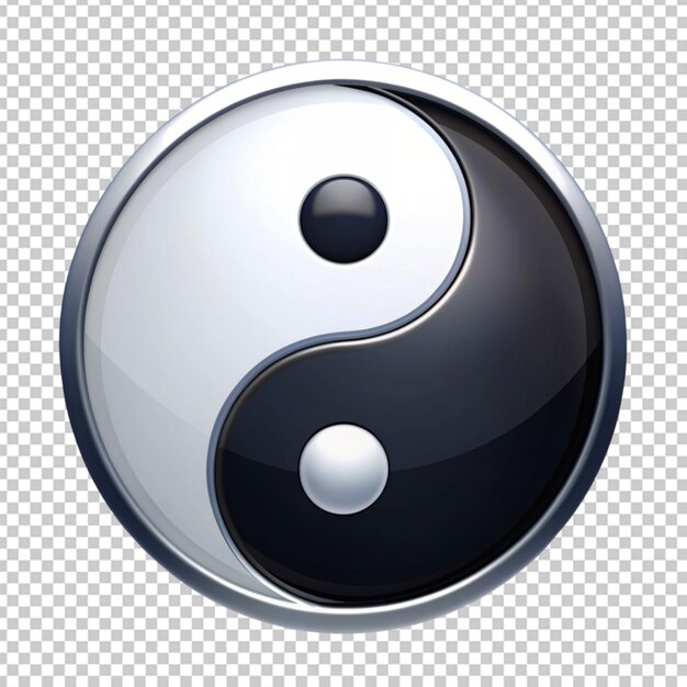 PSD l'icône du yin et du yang