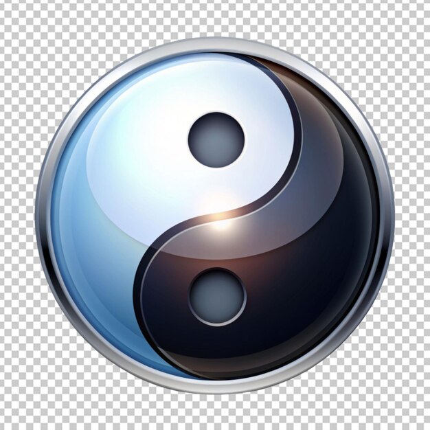 PSD l'icône du yin et du yang