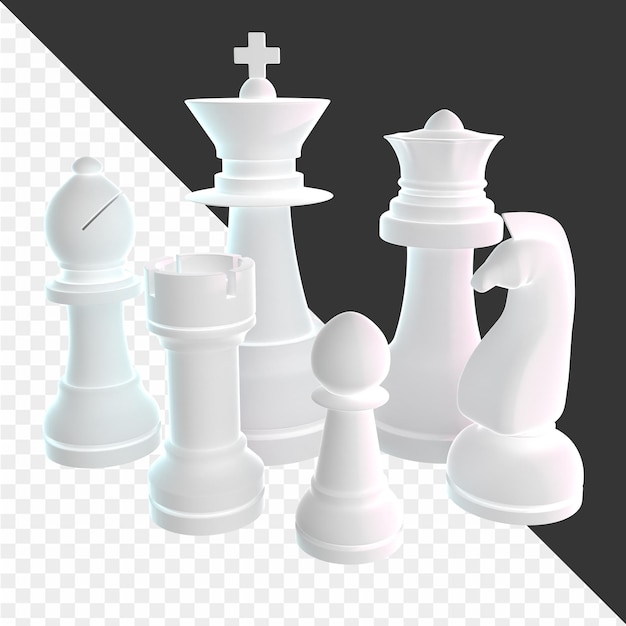 Icône D'échecs 3d