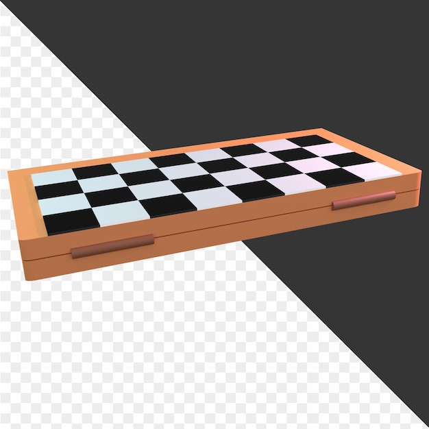 Icône d'échecs 3D