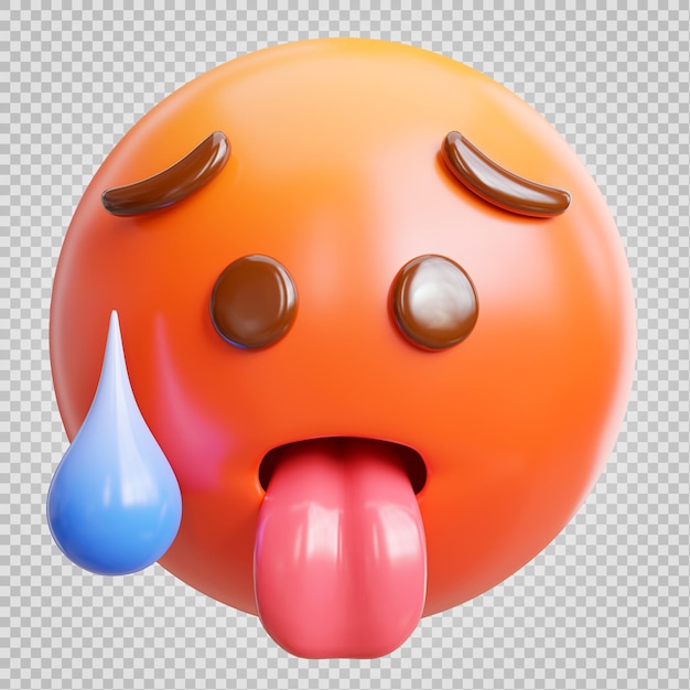 PSD icône émoji 3d