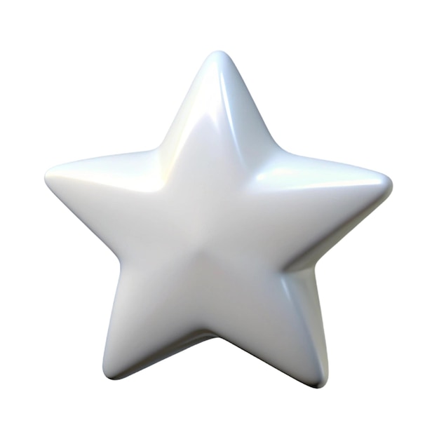 Icône d'étoile 3D