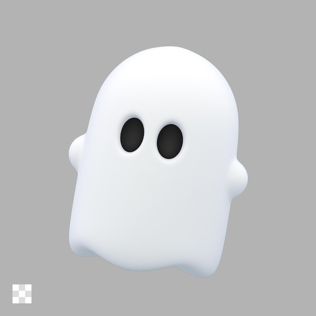 Ícone fantasma 3d