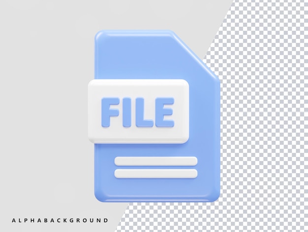 PSD une icône de fichier bleu avec le fichier texte en haut à droite.