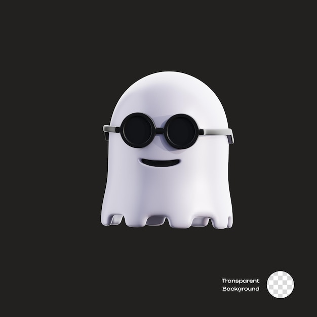 PSD Ícone ghost 3d