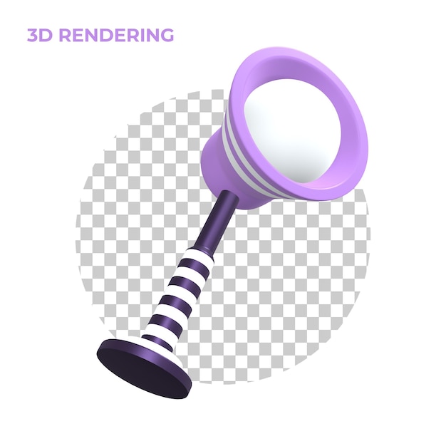 Icône De Lampe De Nuit De Rendu 3d Psd Premium