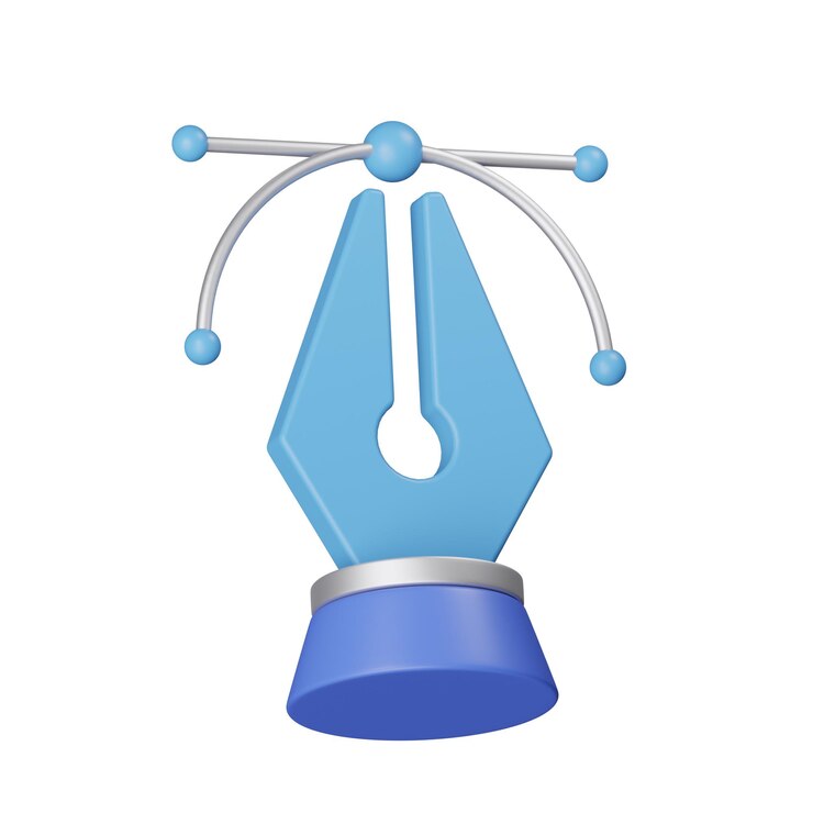 PSD l'icône de l'outil est isolée dans l'illustration du rendu 3d.
