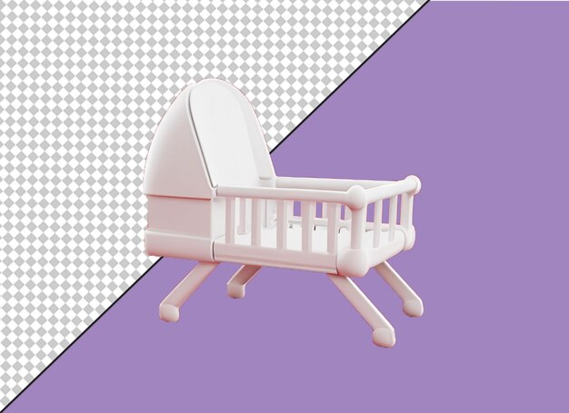 PSD icône de panier pour bébé png