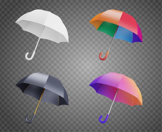 PSD icône de parapluie 3d psd gratuite