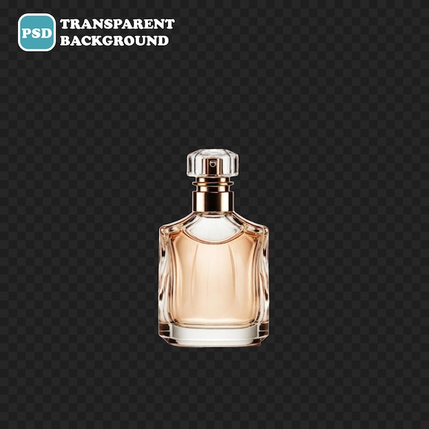 PSD icône de parfum isolée illustration de rendu 3d