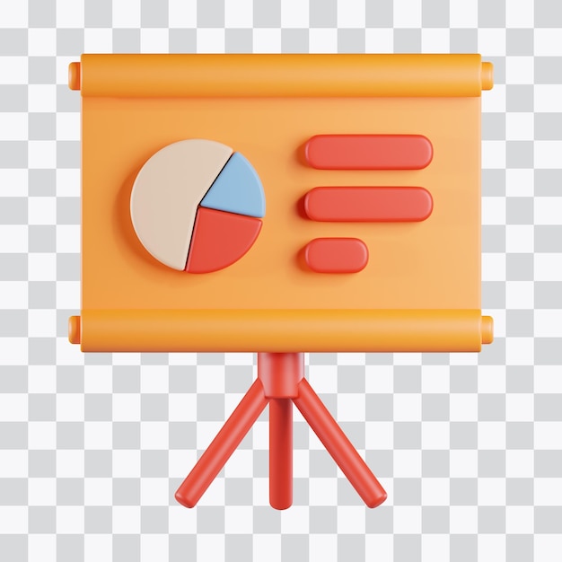 Icône de présentation 3D