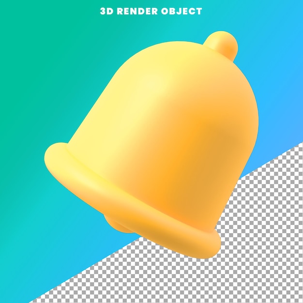 Icône Rendu 3D Psd Premium