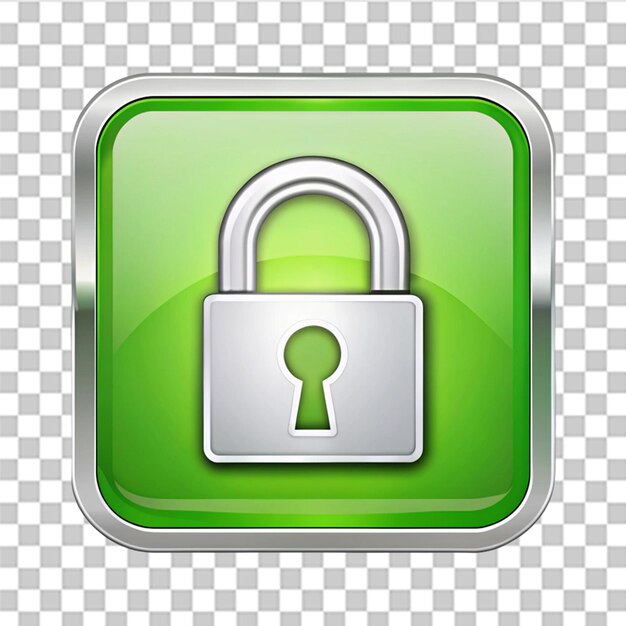Icône de réseau de certificat SSL isolée sur un fond transparent
